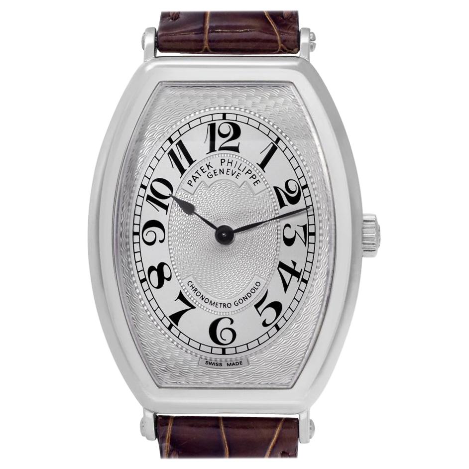 Patek Philippe Gondolo 5098P-001, Silver Dial, Certified
