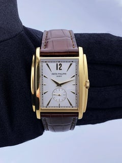 Patek Philippe Gondolo 5124J 18k Yellow Gold Mens Watch with Papers