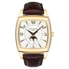 Patek Philippe Gondolo Calendario 5135J 18K Yellow Gold Mens Watch Box Papers Patek Philippe Gondolo Calendario 5135J 18K Yellow Gold Mens Watch Box Papers