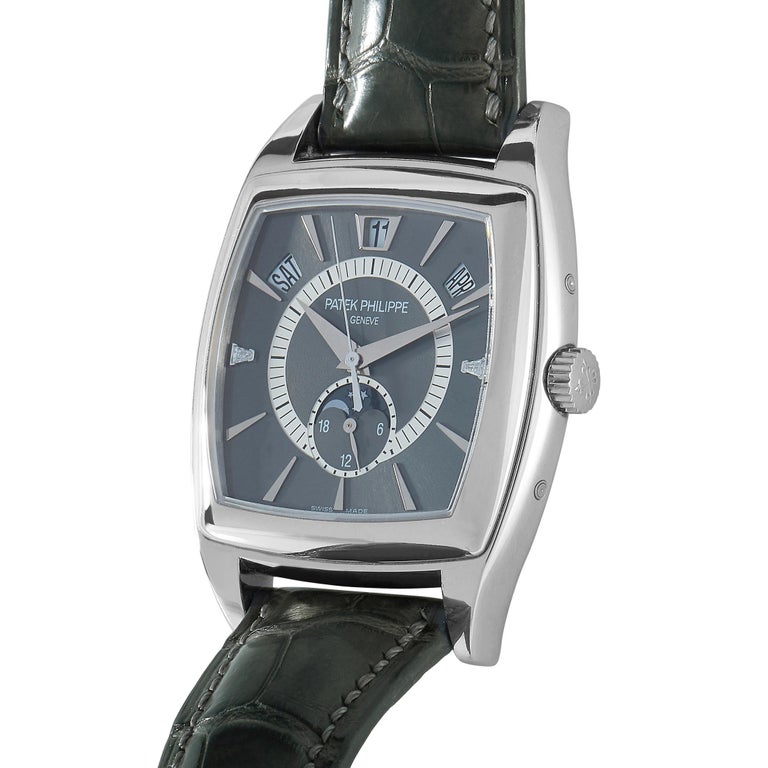 Patek Philippe Gondolo Calendario Watch 5135P-001 at 1stDibs | patek 5135p
