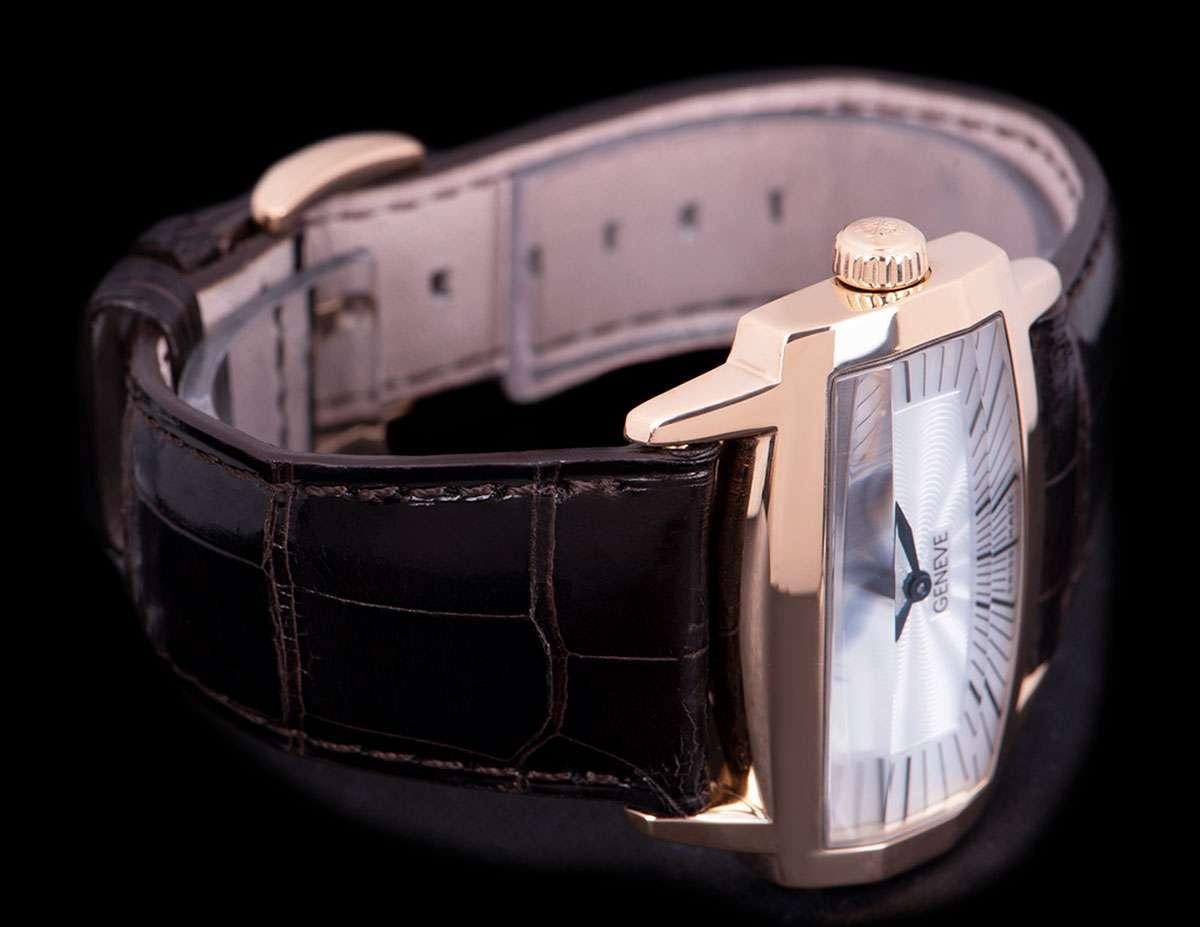 Patek Philippe Gondolo Gemma 18 Karat Rose Gold White Mother of Pearl Dial 4980R 1