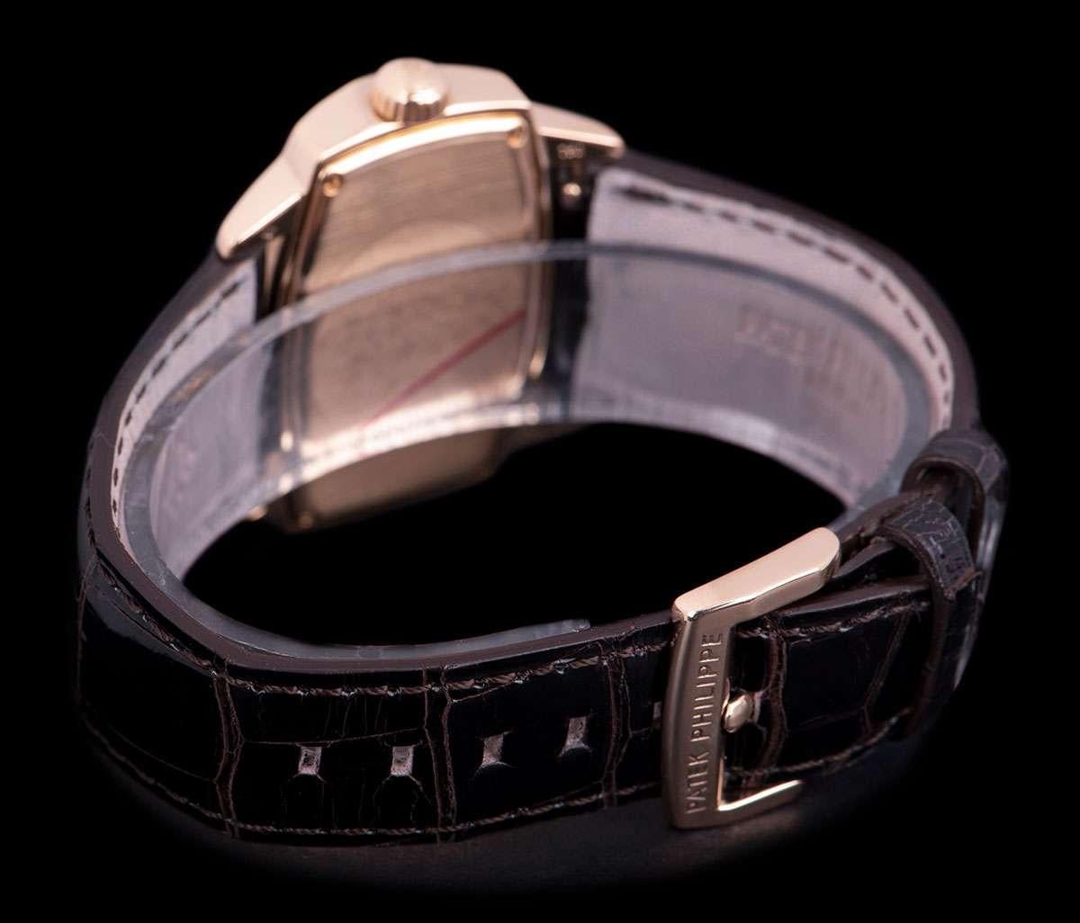 Patek Philippe Gondolo Gemma 18 Karat Rose Gold White Mother of Pearl Dial 4980R 2