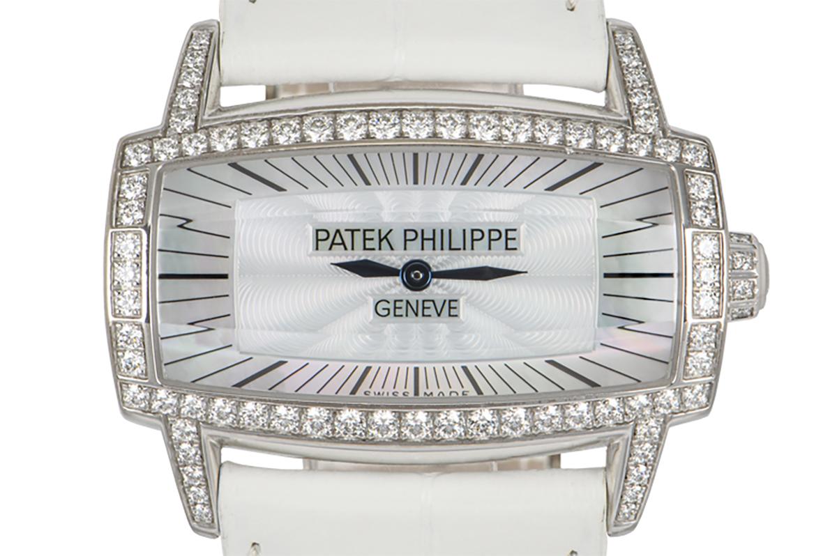 Patek Philippe Gondolo Gemma 18k White Gold 4981G 4