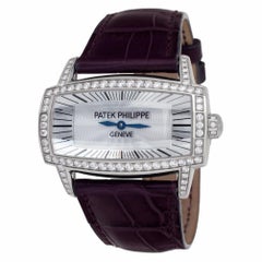 Patek Philippe Gondolo Gemma 4981G-001 18 Karat White Gold Mother of Pearl Dial
