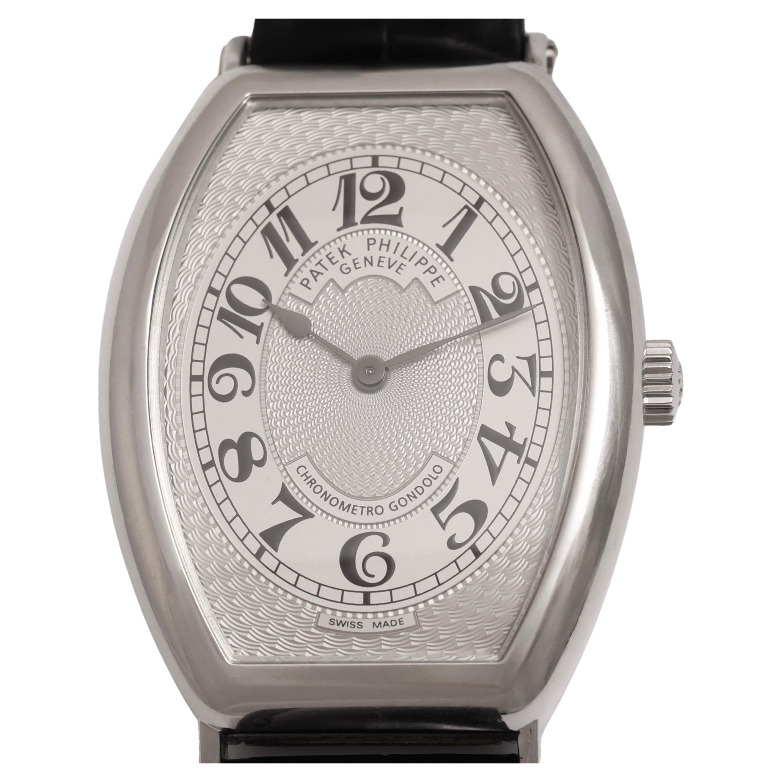 Patek Philippe Gondolo, Platinum, Mechanical, Full set Box & Papers, Ref. 5098P