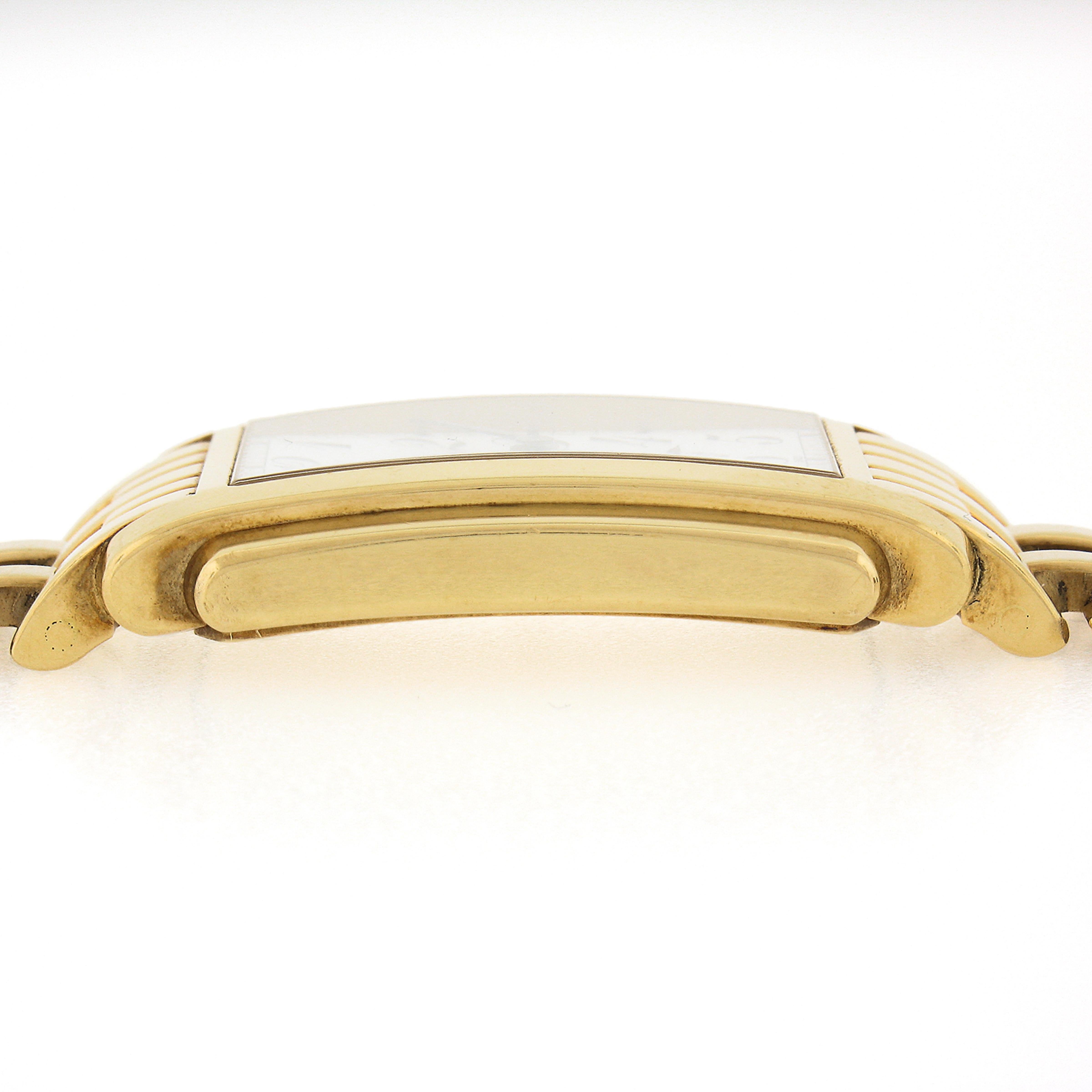 Patek Philippe Gondolo Rectangular 18k Yellow Gold Watch Ref 5024/1 Ca 2000 1
