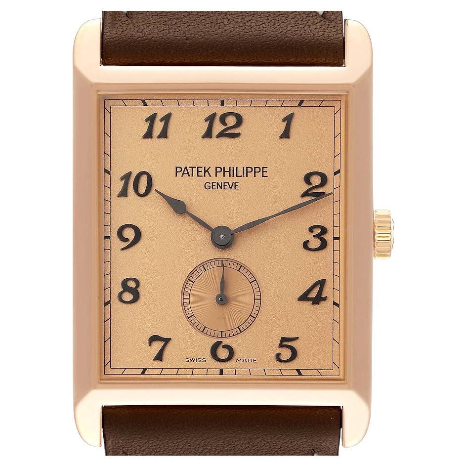 Patek Philippe Gondolo Rose Gold Rose Dial Mens Watch 5109 For Sale