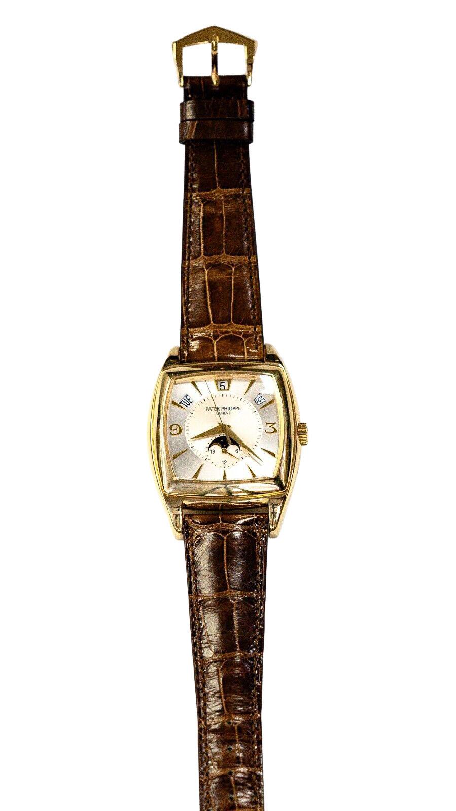Stile impero Orologio da uomo Patek Philippe Gondolo Silver - 5135J-001 in vendita