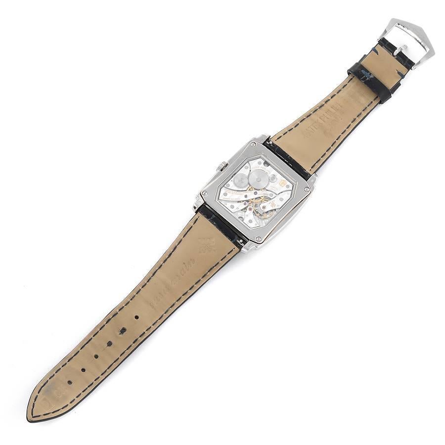 Patek Philippe Gondolo Small Seconds White Gold Blue Dial Mens Watch 5124 Papers 3