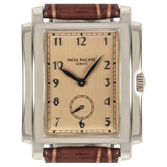 Gondolo von Patek Philippe, Weißgold, lachsfarbenes Zifferblatt 5024G