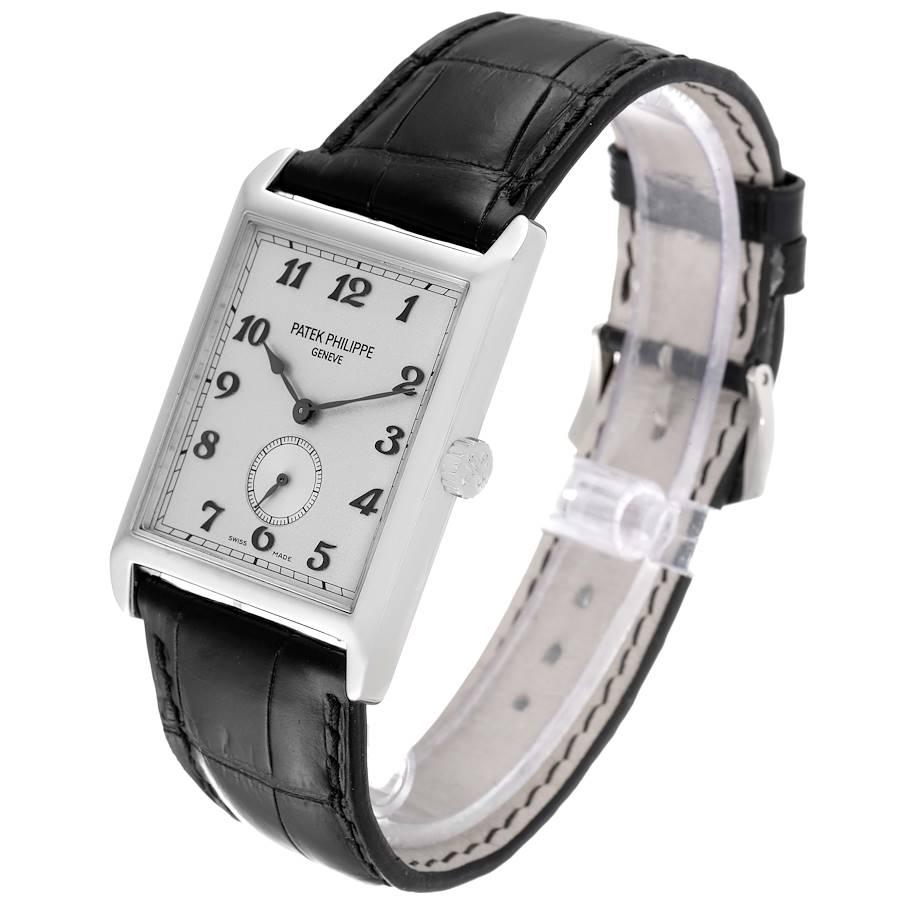 Patek Philippe Gondolo White Gold Silver Dial Mens Watch 5109 In Excellent Condition In Atlanta, GA