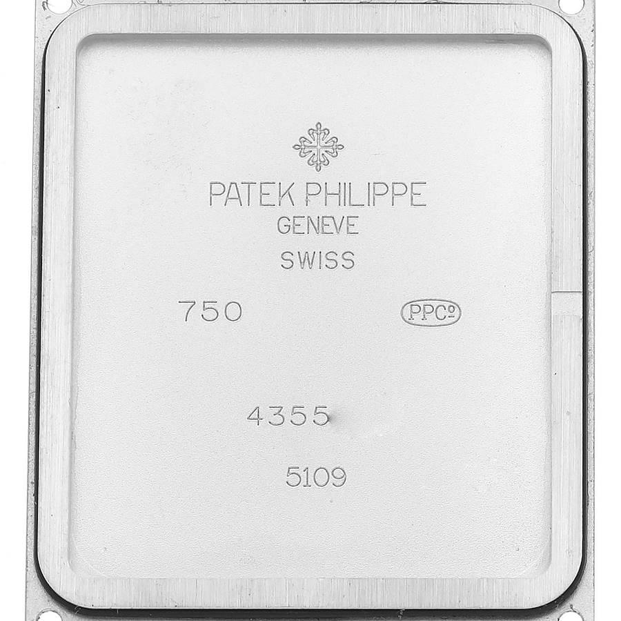 Patek Philippe Gondolo White Gold Silver Dial Mens Watch 5109 1