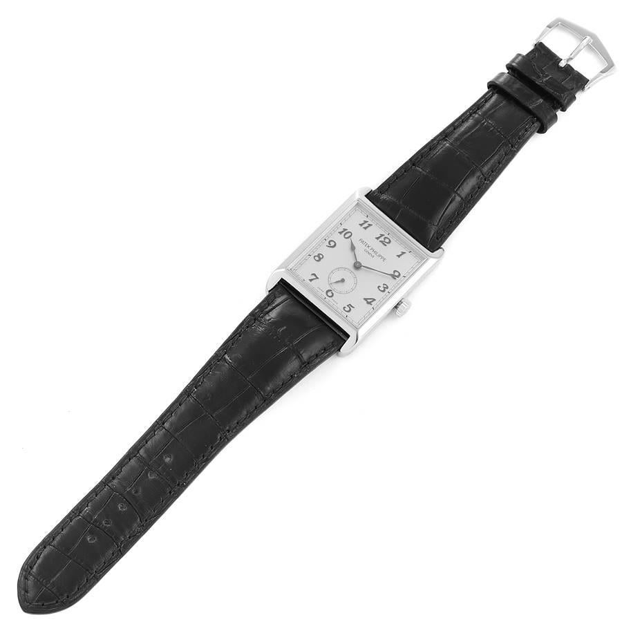 Patek Philippe Gondolo White Gold Silver Dial Mens Watch 5109 3
