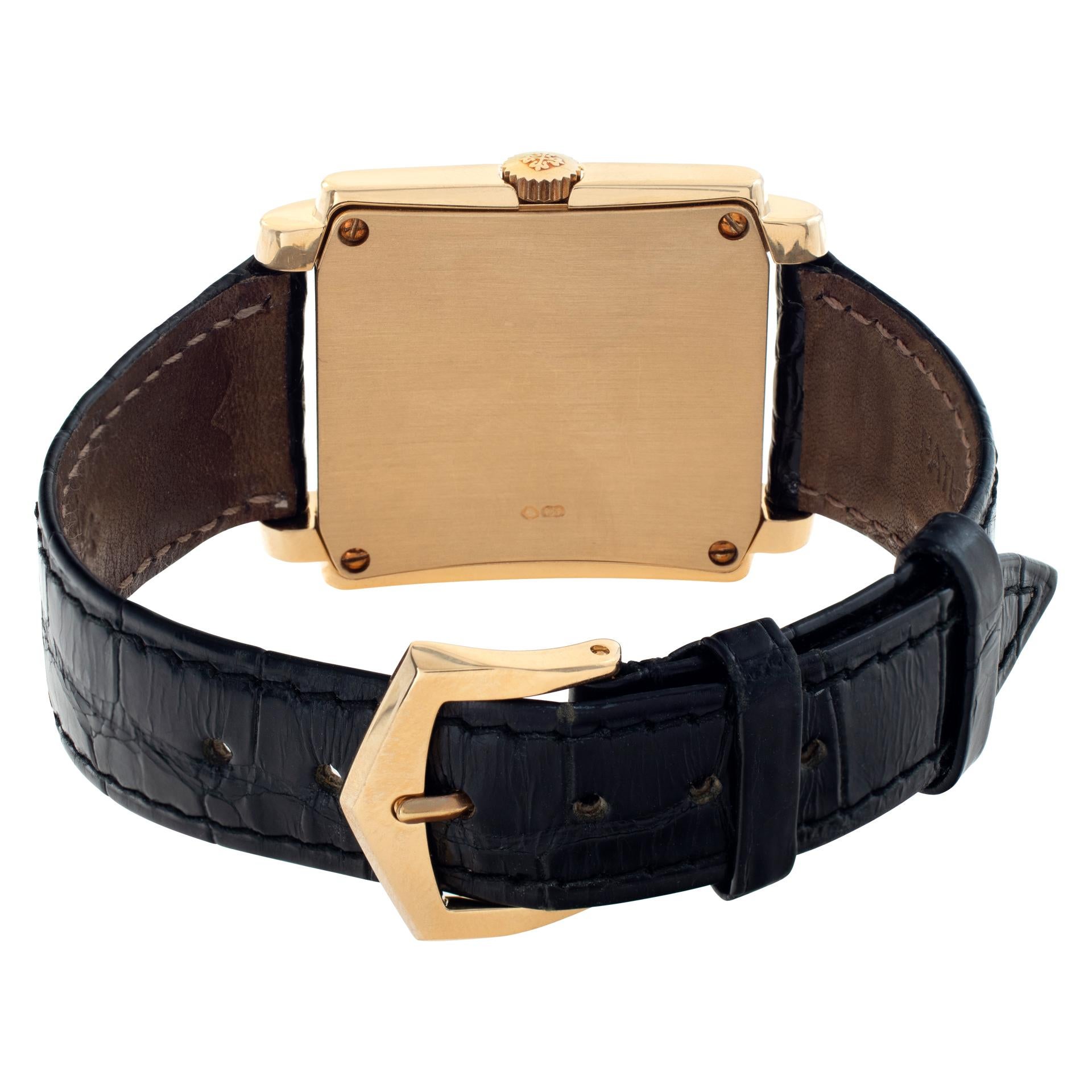 Men's Patek Philippe Gondolo Yellow Gold Manual Wind Watch – Ref 5024