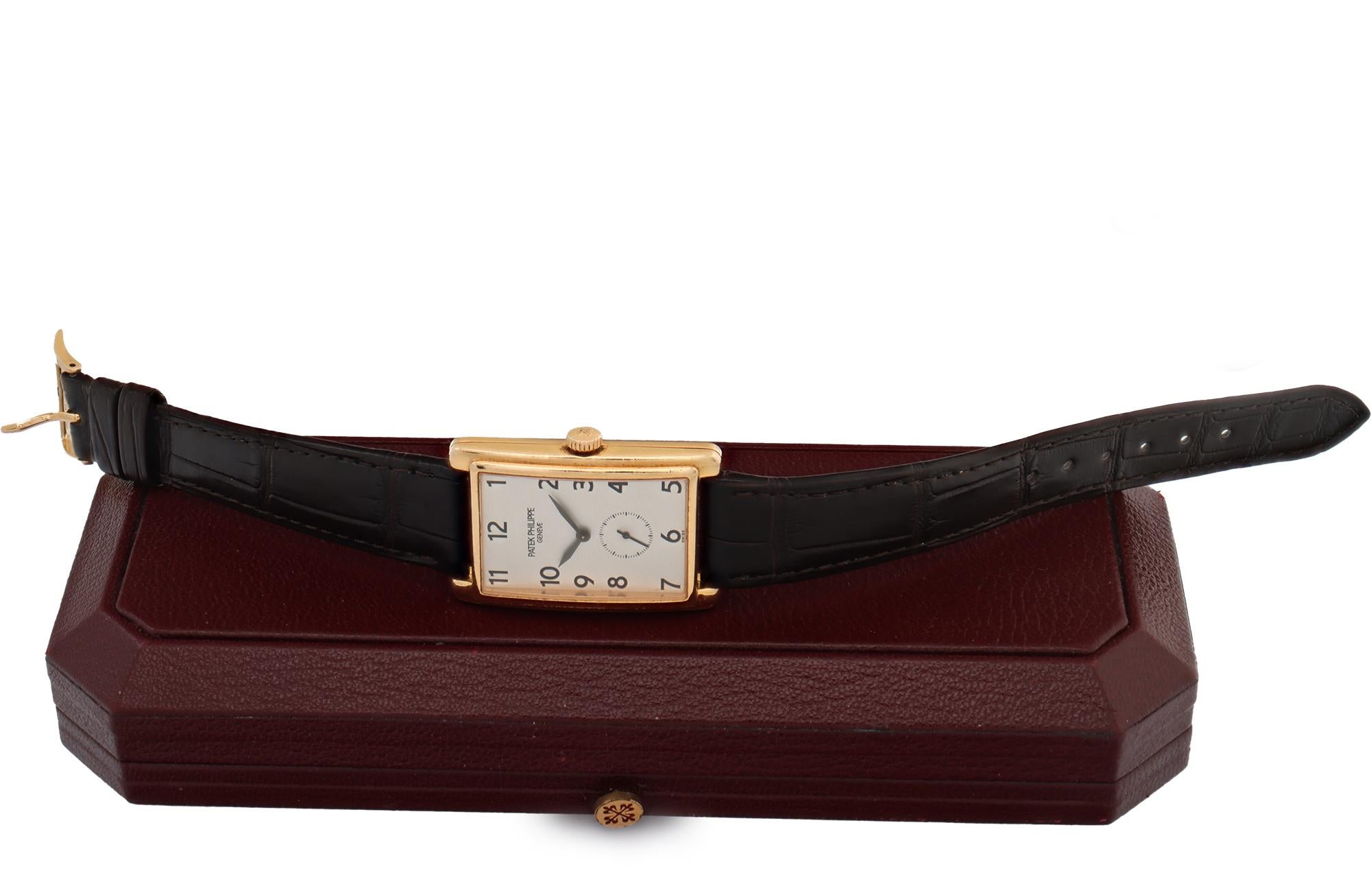 Patek Philippe Gondolo Yellow Gold Manual Wind Wristwatch Ref 5009 For Sale 1
