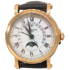 Used Patek Philippe Grand Complication Perpetual Calendar Retrograde Mens Watch 5059R