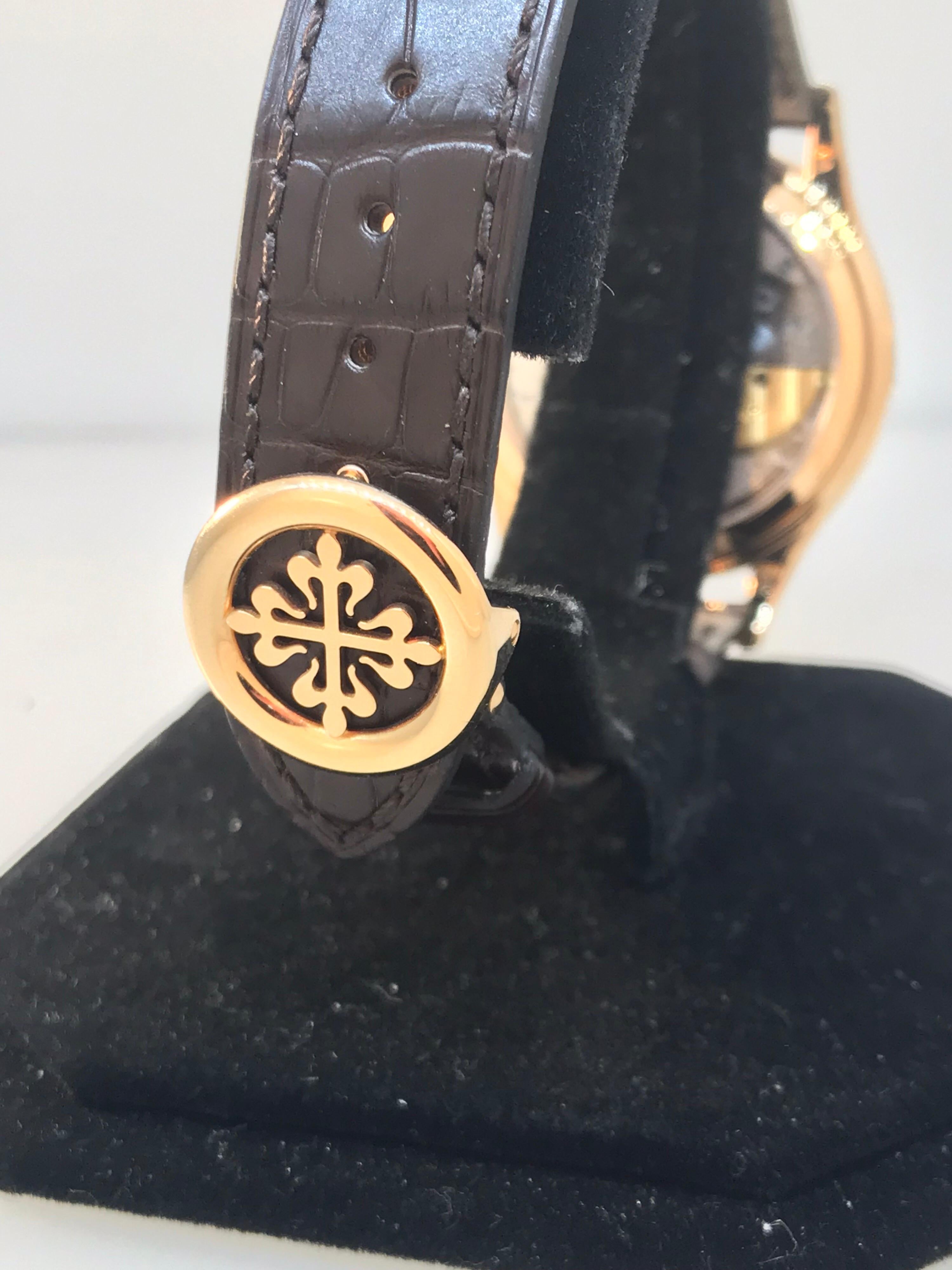 Patek Philippe Grand Complication Perpetual Calendar Rose Gold Men's Watch 5140R For Sale 4