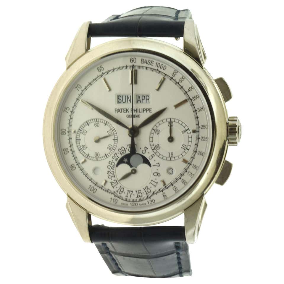 Patek Philippe Grand Complications 5270G-001 White Gold Chronograph ...
