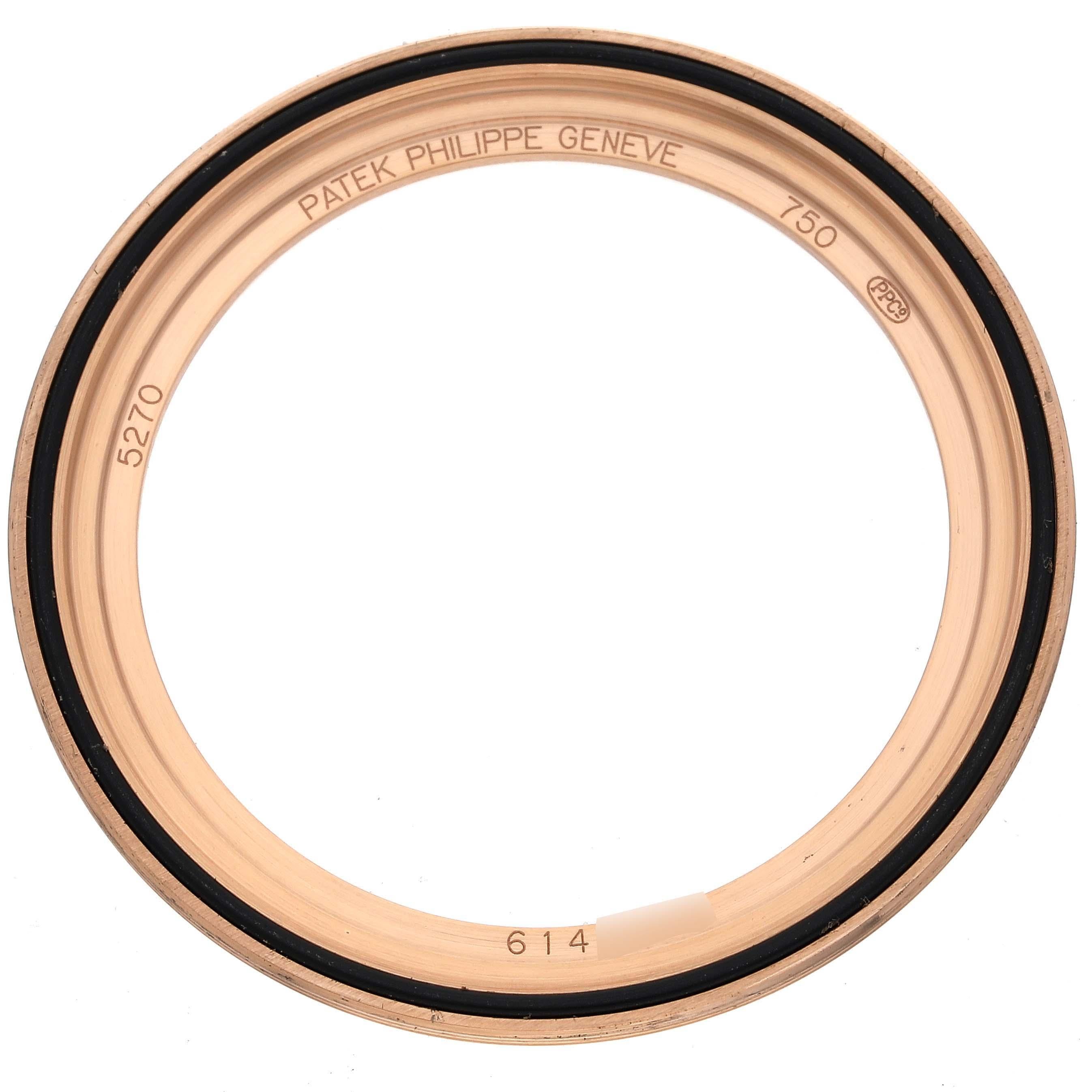 Patek Philippe Grand Complications Perpetual Calendar Rose Gold Watch 5270 For Sale 2
