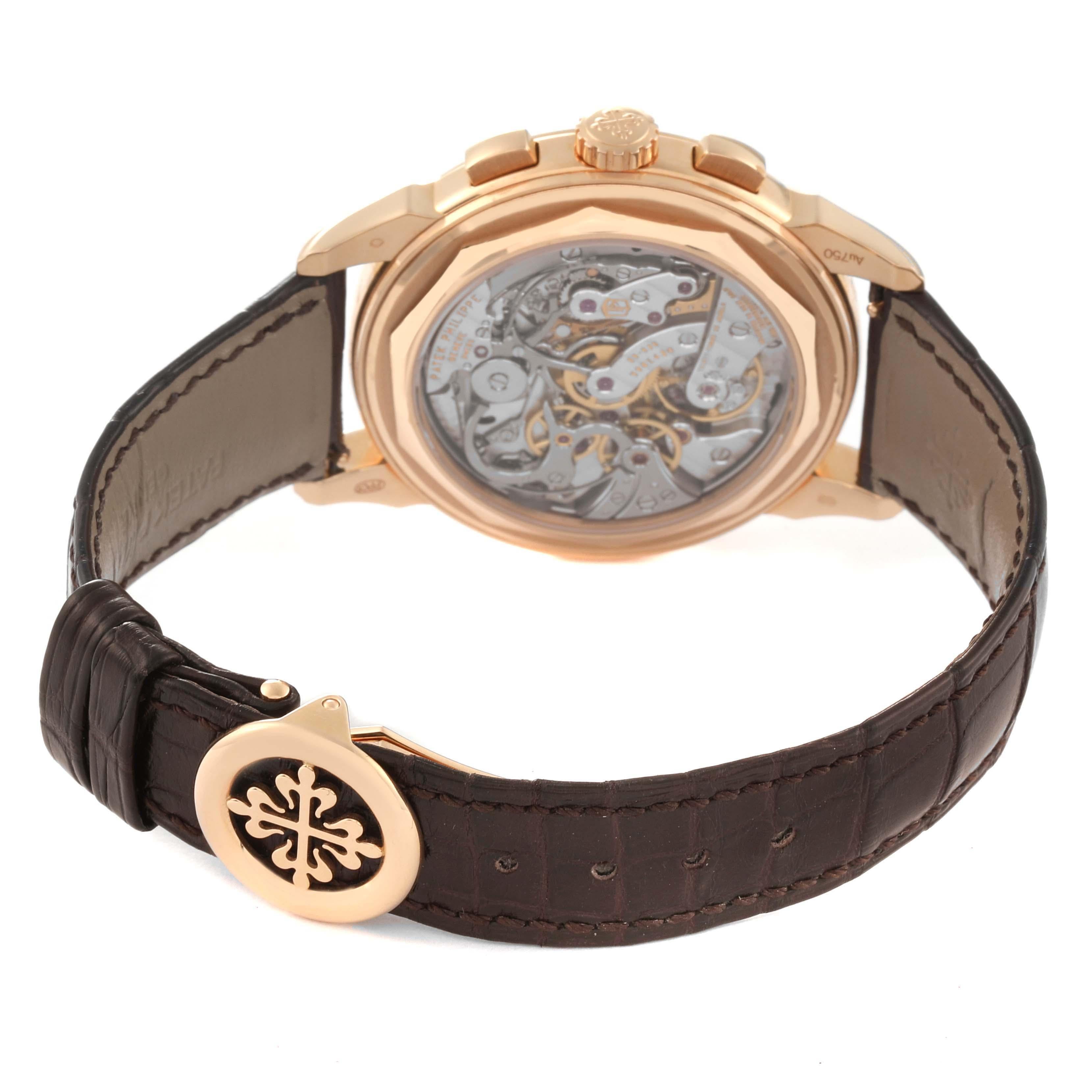 Patek Philippe Grand Complications Perpetual Calendar Rose Gold Watch 5270 For Sale 3