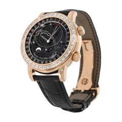 Patek Philippe Grand Complications Rose Gold Gem Celestial Watch 6104R-001