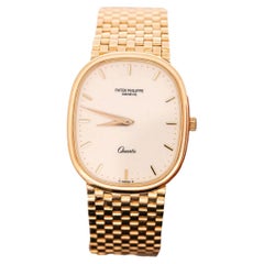 Patek Philippe Grand Ellipse Vintage 18K Gold Quartz 31mm Unisex 1980 Watch
