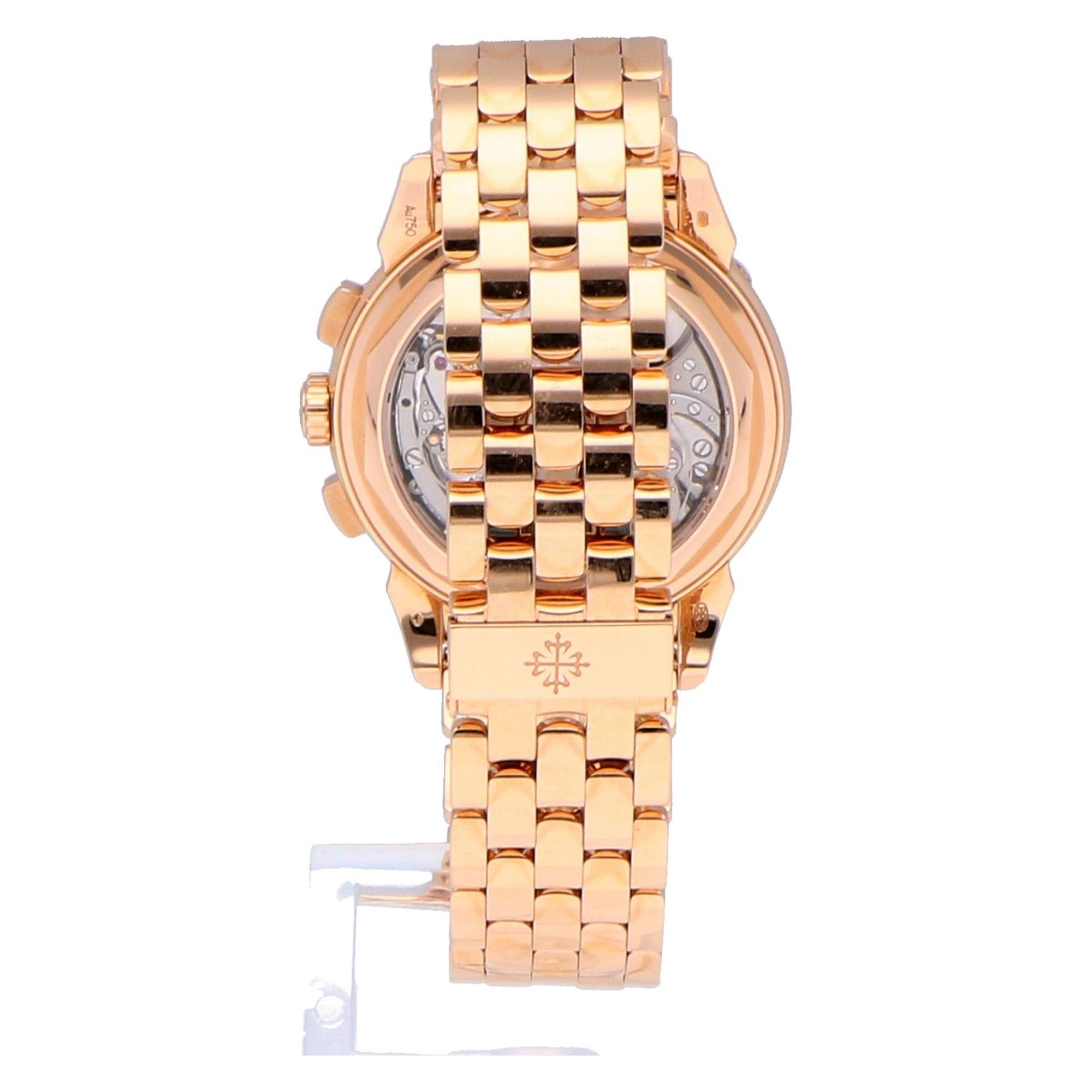 Patek Philippe Grand Perpetual Calendar Chronograph Rose Gold 5270/1R-001 Watch 2