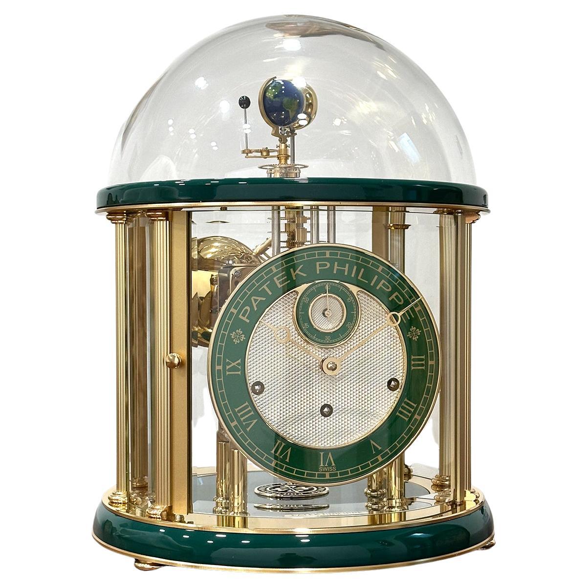 Patek Philippe Grand Souverain II clock Édition Dorée Émeraude Impérial For  Sale at 1stDibs