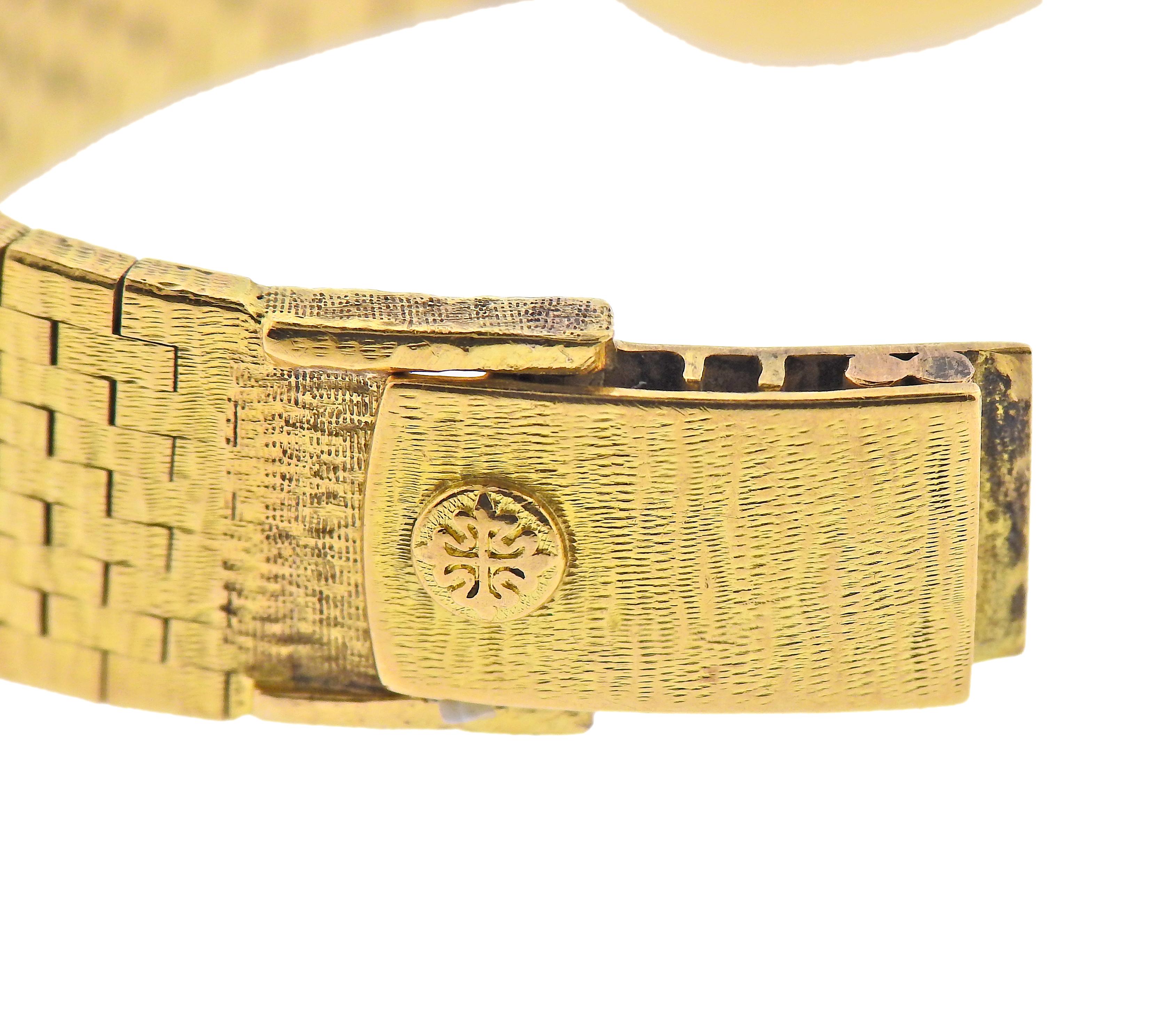 Patek Philippe Gubelin Gold Ladies Watch In Excellent Condition For Sale In New York, NY