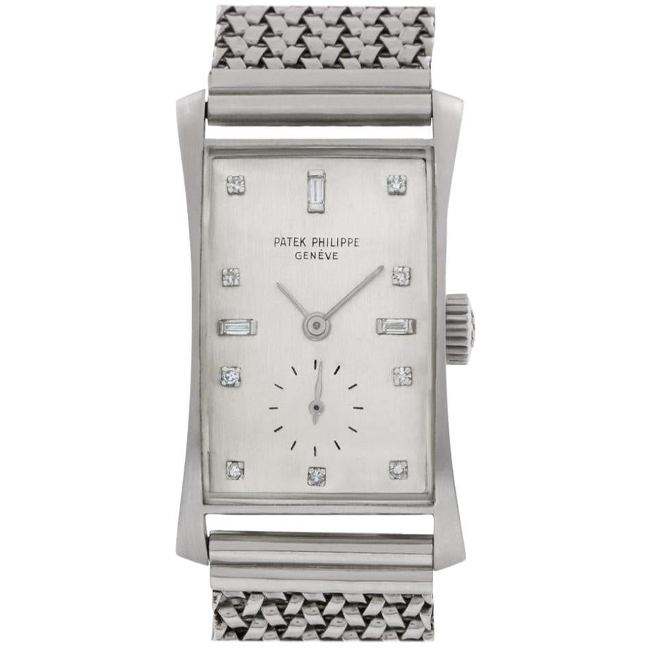 Patek Philippe Hour Glass 1593, Silver Dial, Certified and Warranty