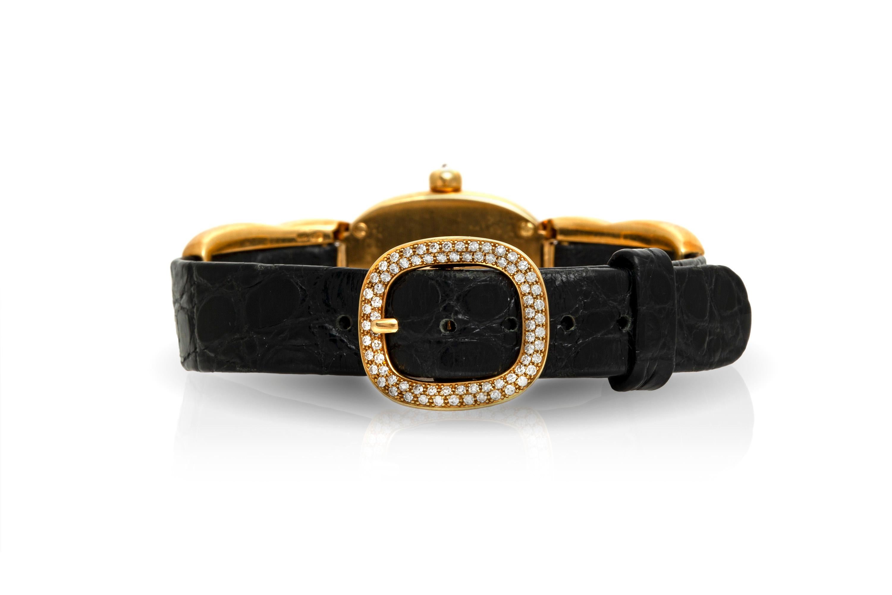 Women's Patek Philippe Jeneve Diamond Watch