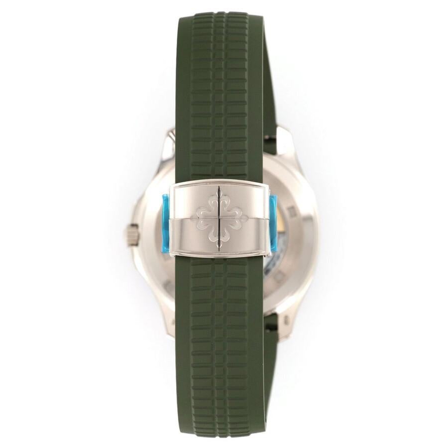 Men's Patek Philippe Jumbo Khaki Green Green Dial Automatic 5168G-010 Wristwatch For Sale