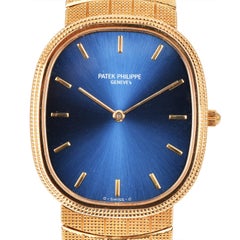 Patek Philippe Jumbo Ref 3958 Ellipse 18K Gold Men Automatic Watch