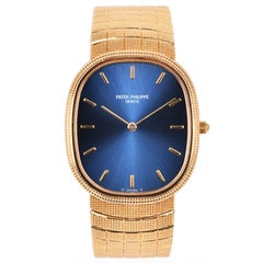 Patek Philippe Jumbo Ref 3958 Ellipse 18K Gold Men Automatic Watch