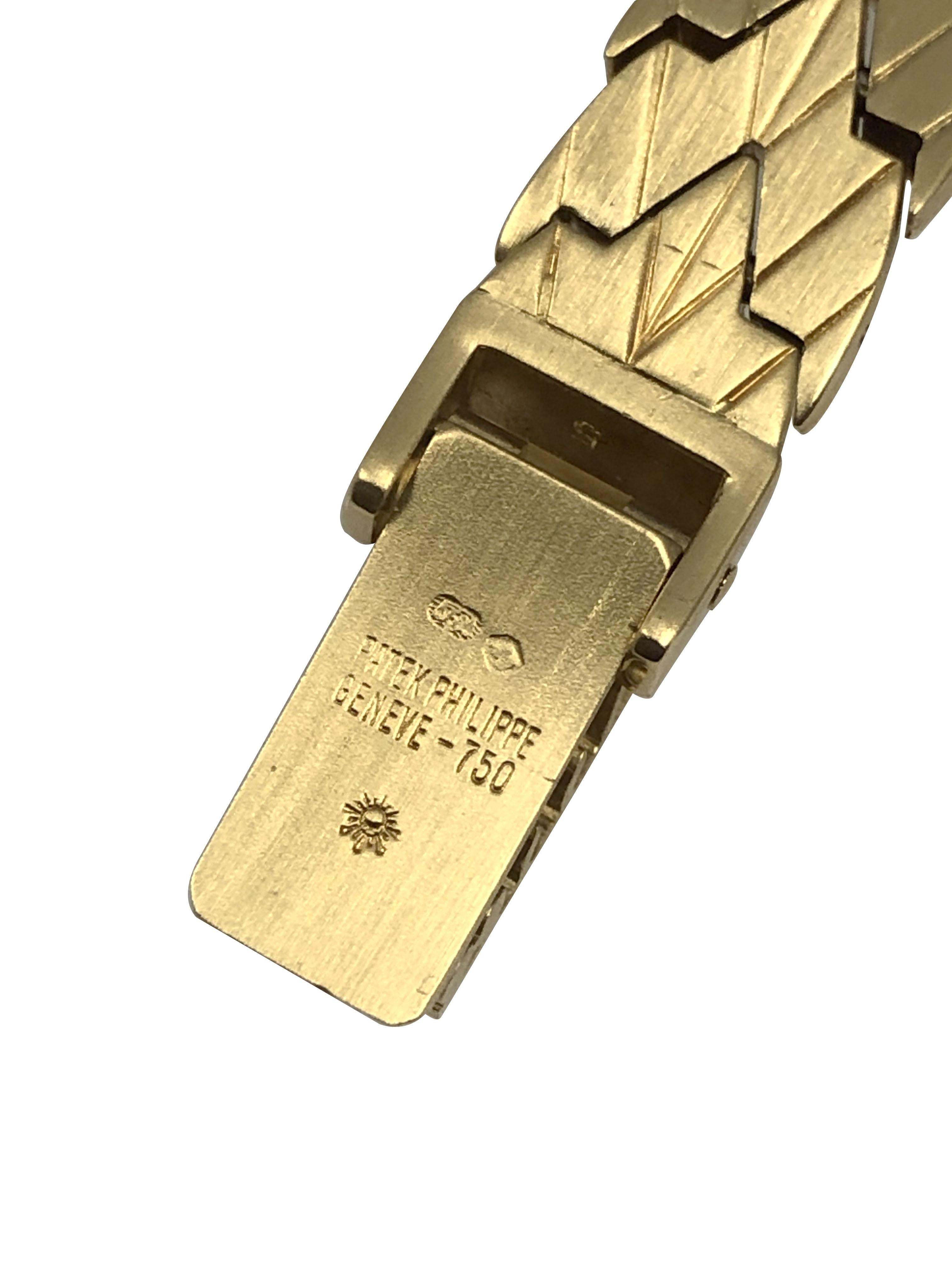 Reloj de pulsera Patek Philippe La Flamme de oro y diamantes para señora en venta 1