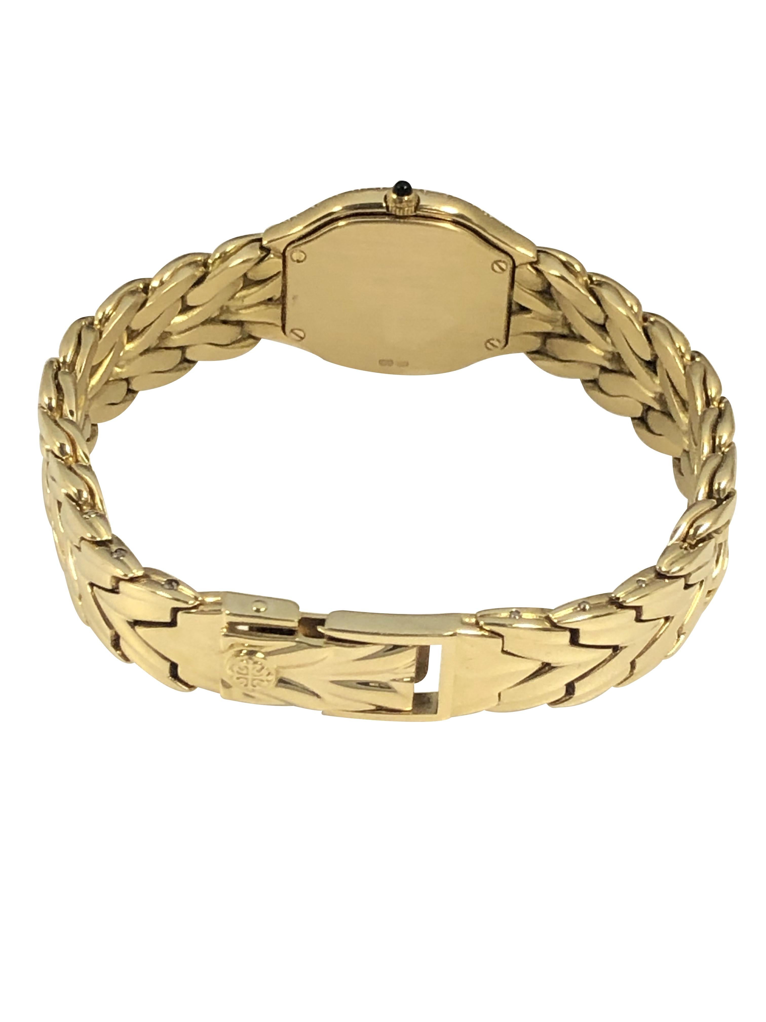 Reloj de pulsera Patek Philippe La Flamme de oro y diamantes para señora en venta 2