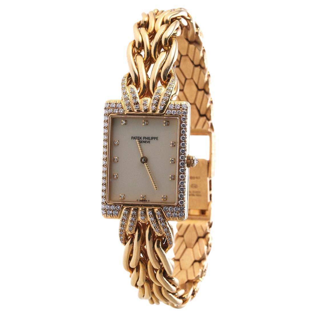 Patek Philippe and Co. La Flamme 18 Karat Yellow Gold Watch Ref 4815 at ...