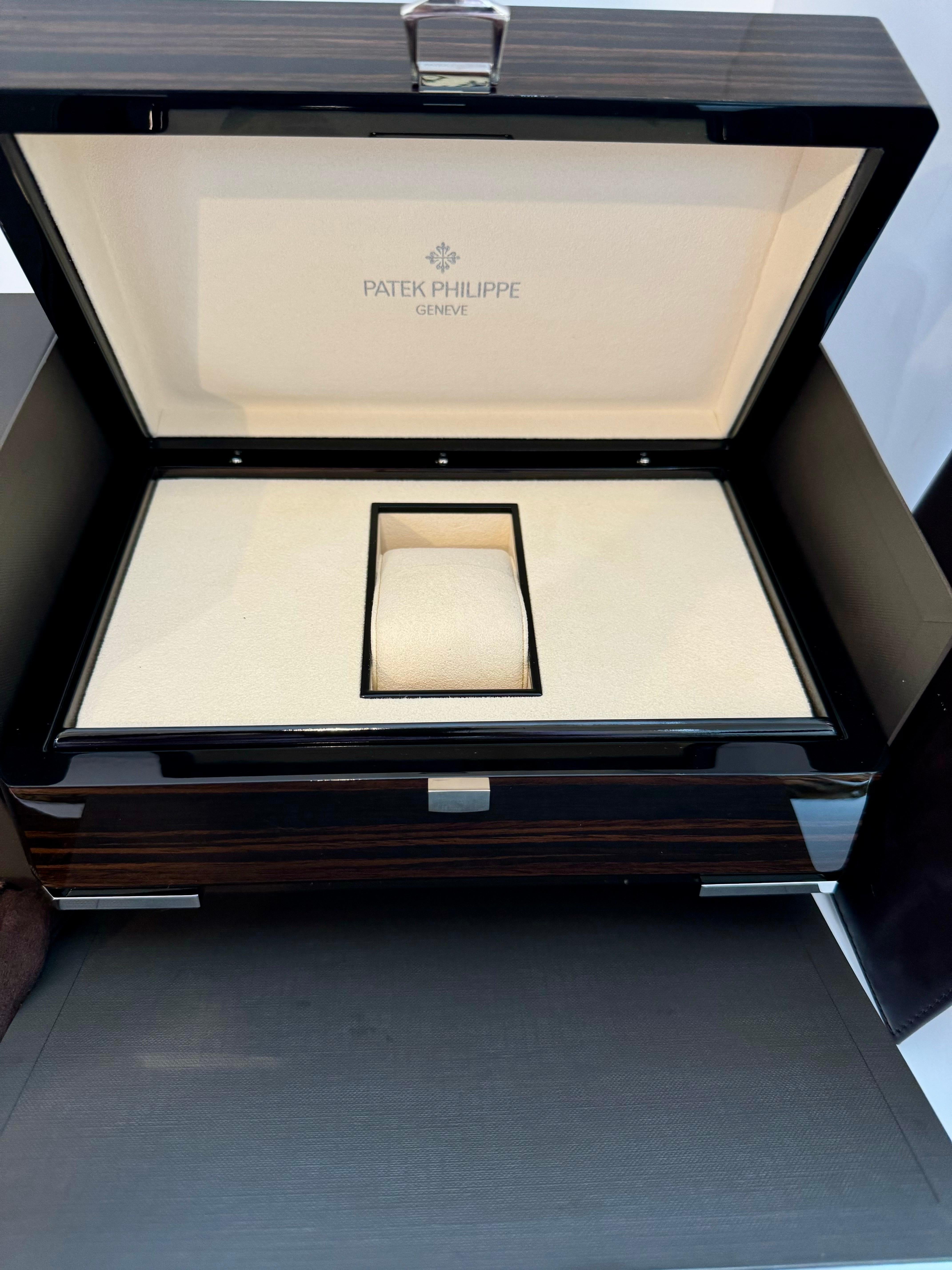 Patek Philippe Lacquered Wood Swiss Watch Presentation Box, Brand New 6