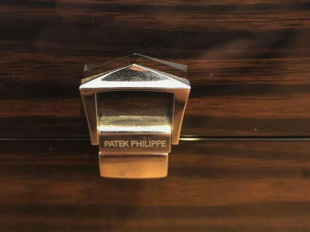 Patek Philippe Lacquered Wood Swiss Watch Presentation Box 5