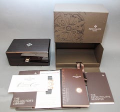Patek Philippe Lacquered Wood Swiss Watch Presentation Box
