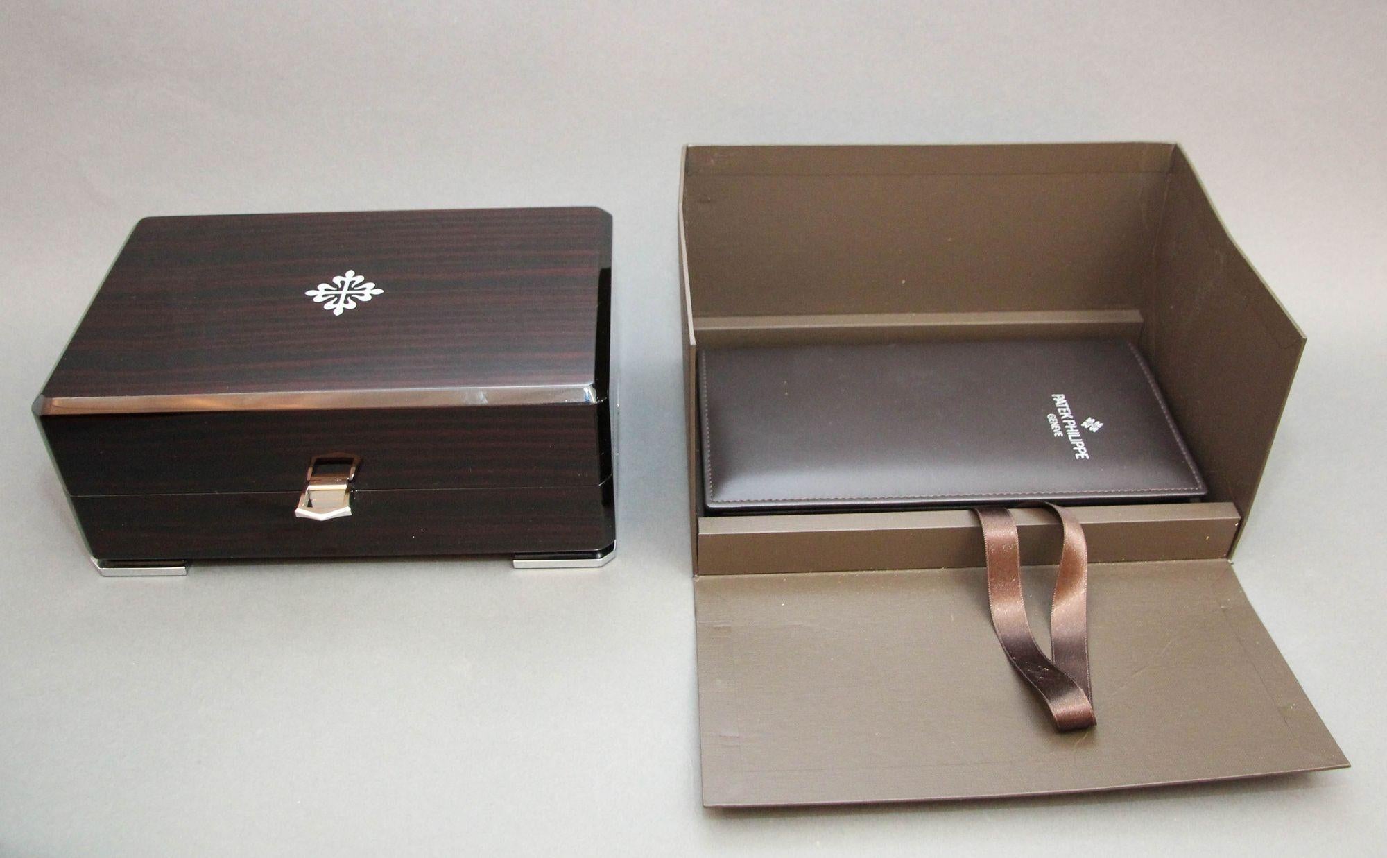 Post-Modern Patek Philippe Lacquered Wood Swiss Watch Presentation Box