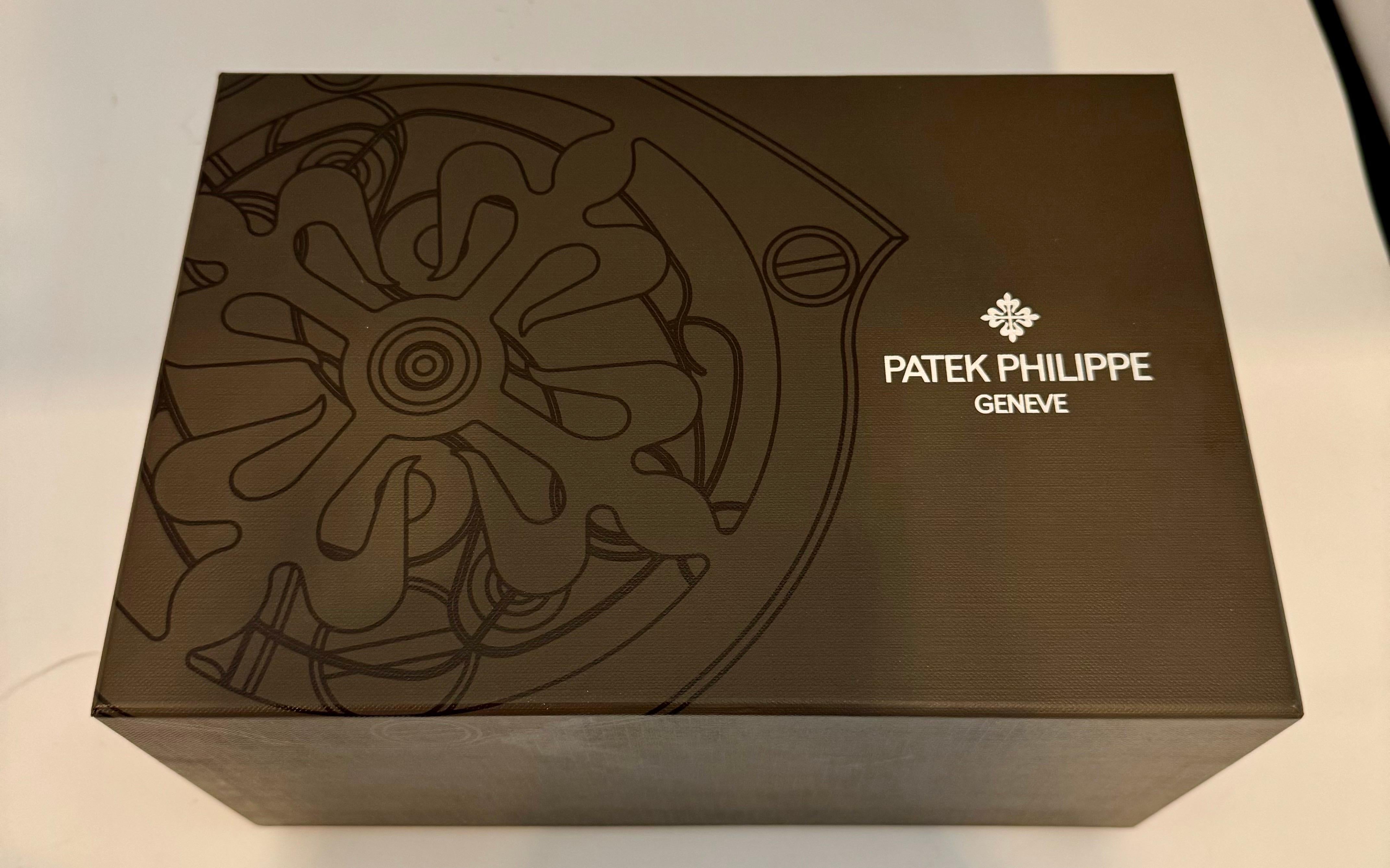 Women's Patek Philippe Lacquered Wood Swiss Watch Presentation Box, Brand New