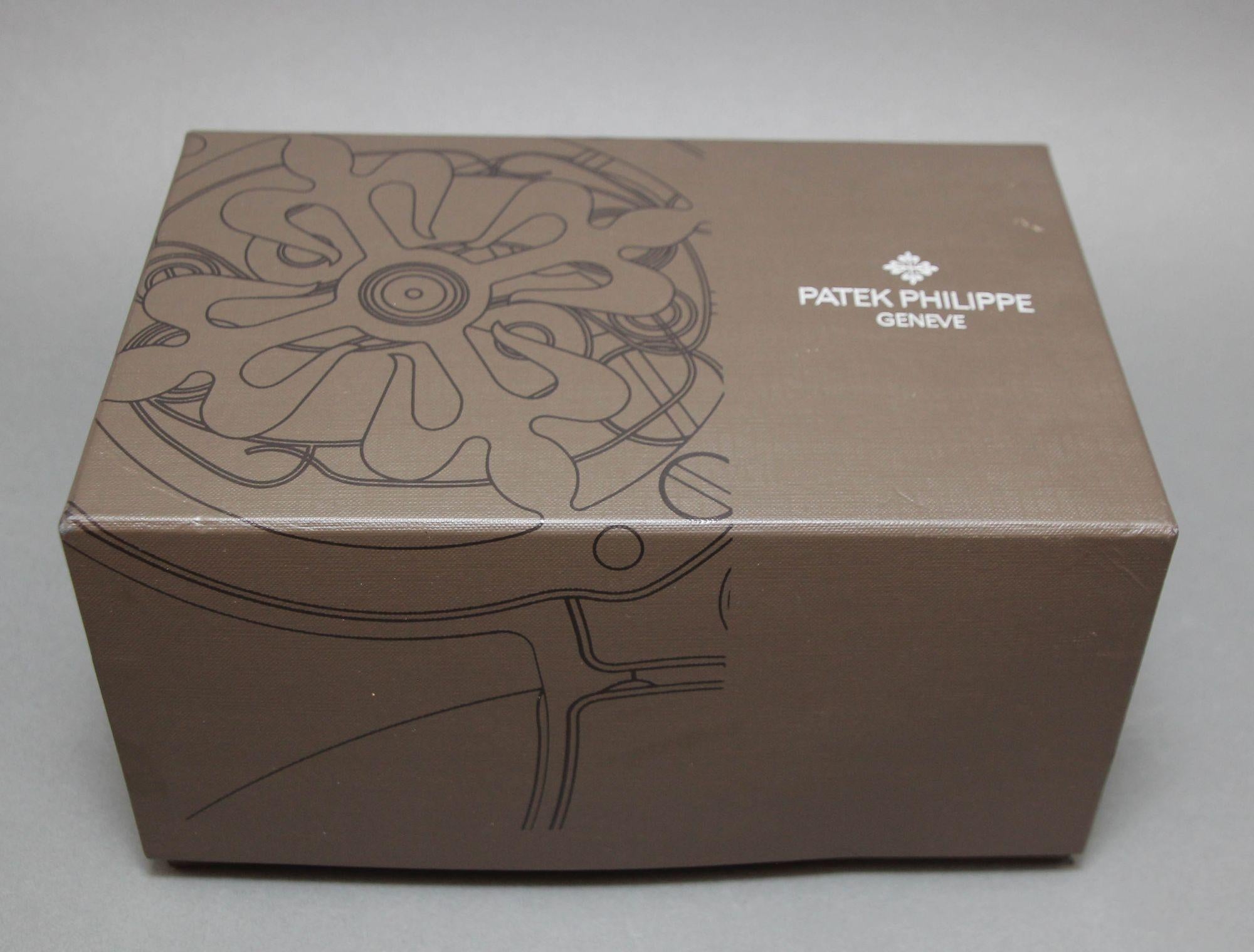 Patek Philippe Lacquered Wood Swiss Watch Presentation Box 3