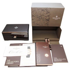 Vintage Patek Philippe Lacquered Wood Swiss Watch Presentation Box