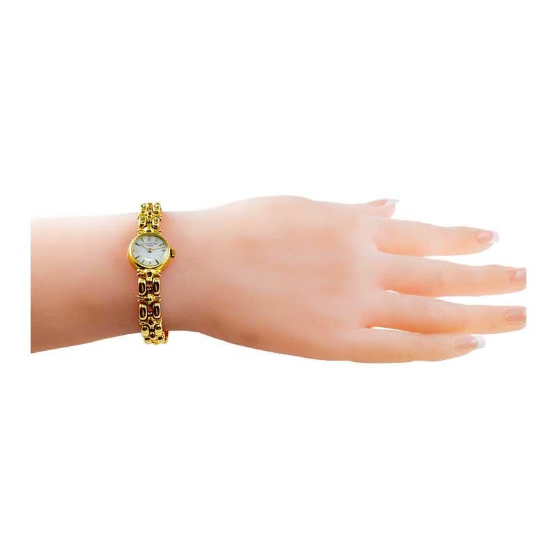 Patek Philippe Damen 18 Karat, Gelbgold Art Deco Armbanduhr, circa 1940er Jahre im Angebot 8