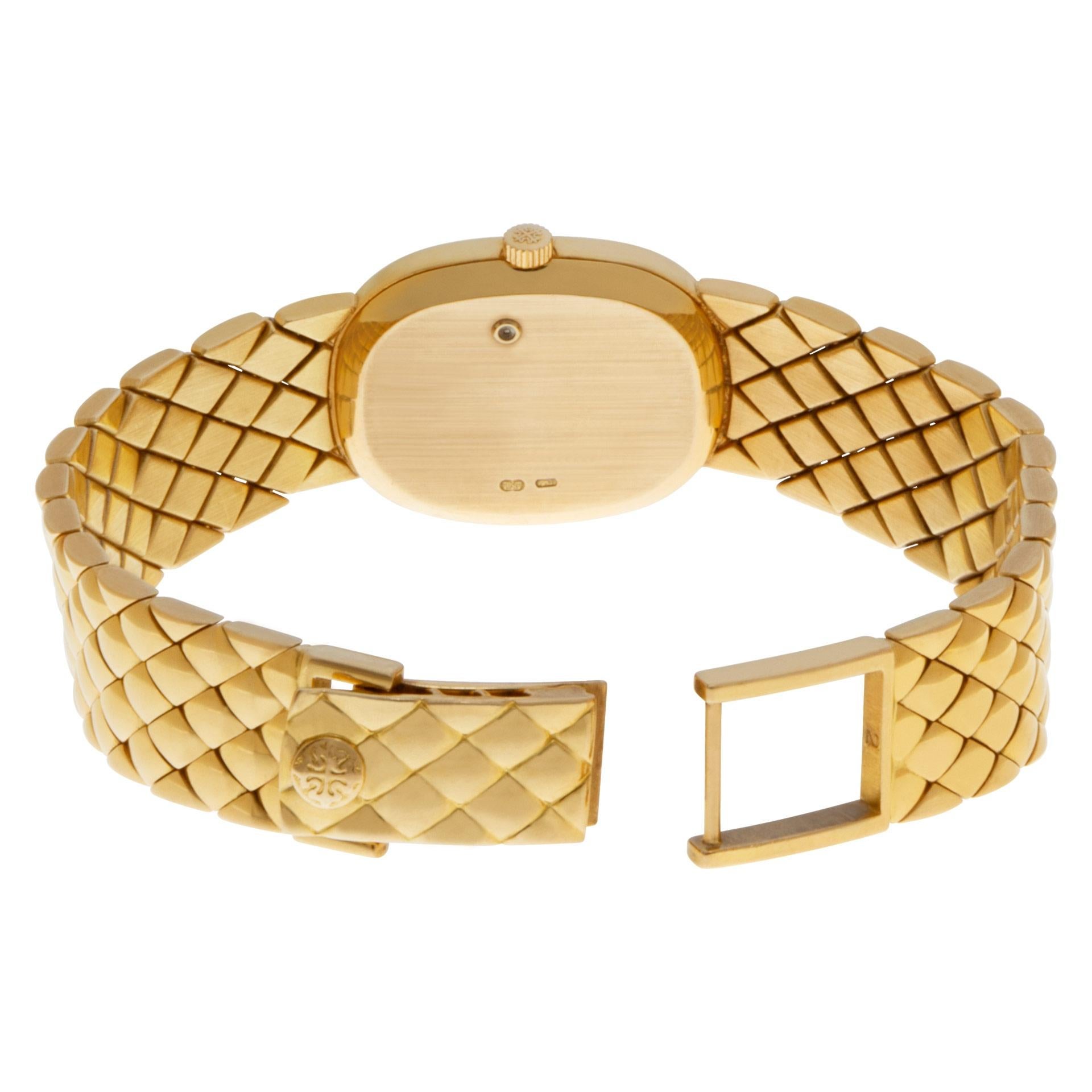 Patek Philippe Ladies Ellipse in 18k Yellow Gold, Ref 4764/011 1