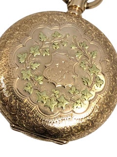 Patek Philippe Ladies Multi Color Gold Pocket Watch