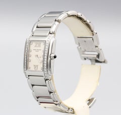 Patek Philippe Ladies Twenty-4 Watch Stainless Steel White Dial Ref. 4910