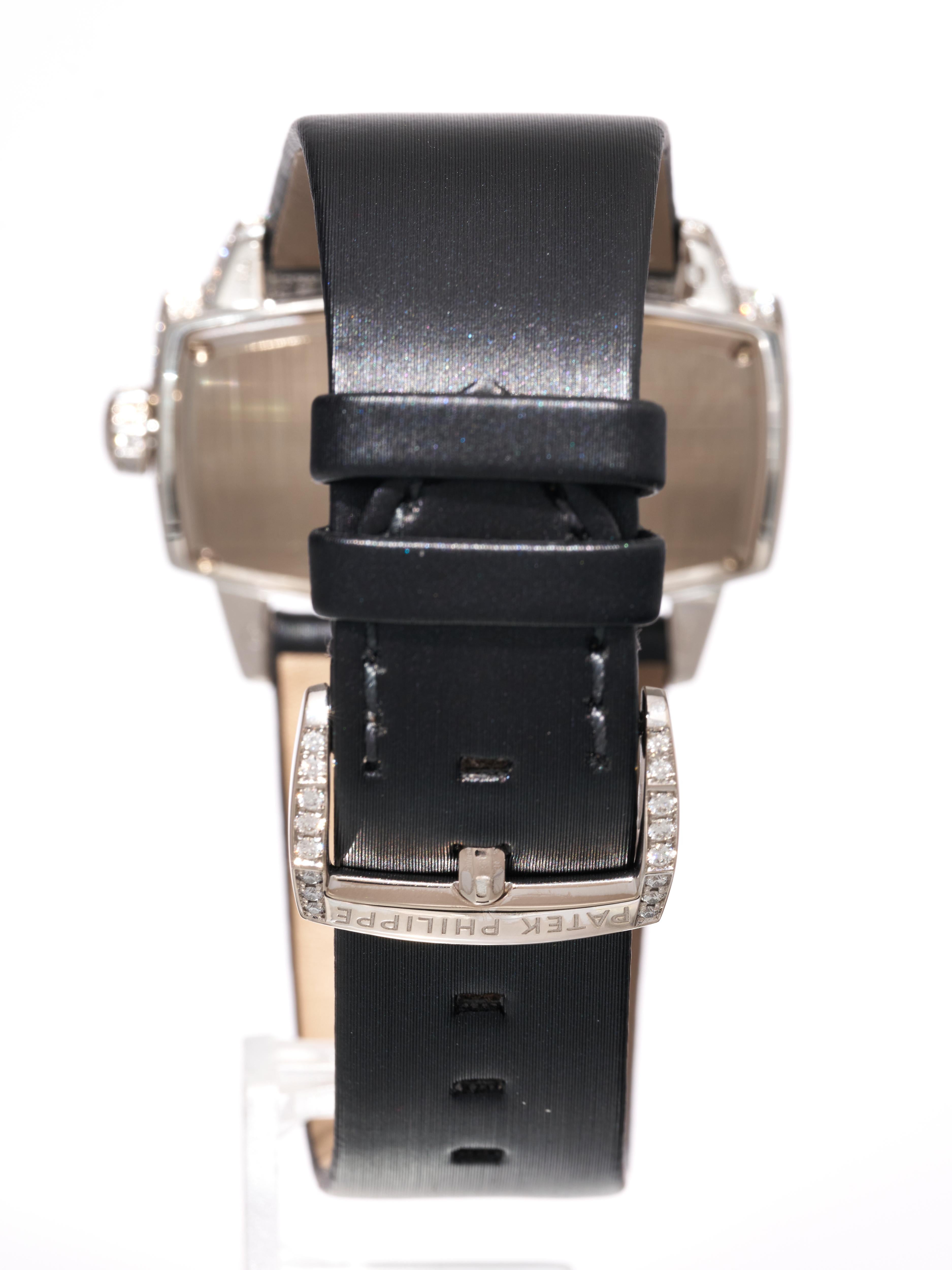Patek Philippe Damenuhr 18K Gold Diamanten MoP Zifferblatt Gondolo Gemma 4982G FS im Angebot 1