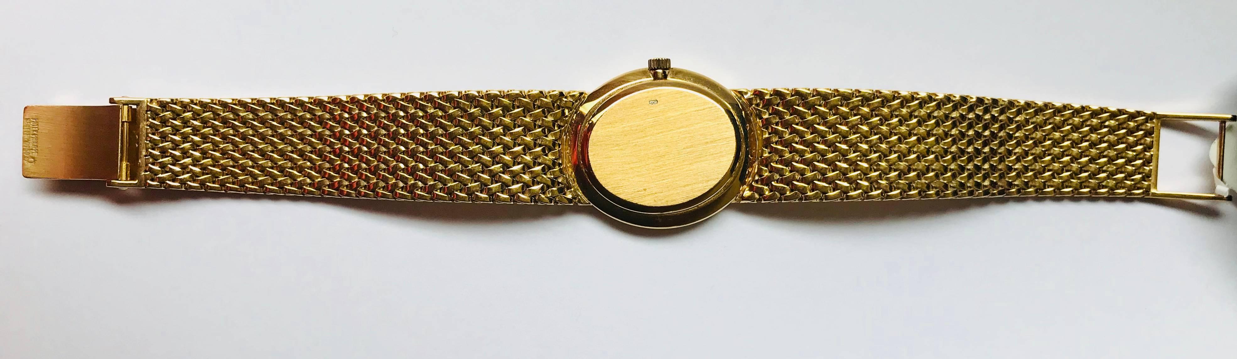 Patek Philippe Ladies Yellow Gold Ellipse Manual wind Wristwatch For Sale 6